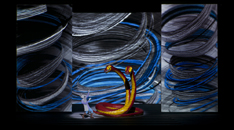 Fimo-Clay/copper wire/acrylic; paper ; digital animation 